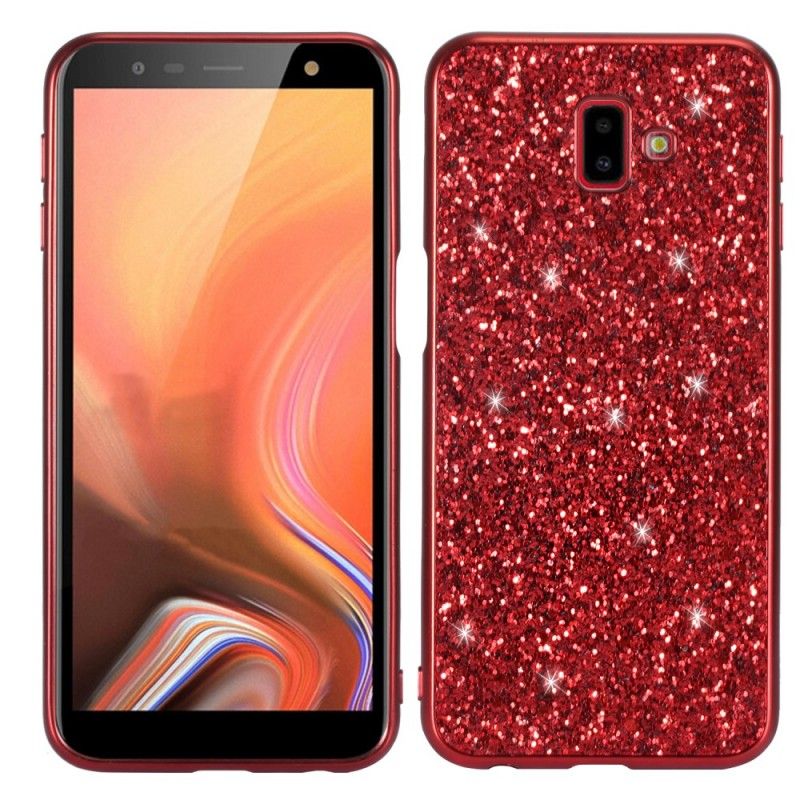 Coque Samsung Galaxy J6 Plus Je Suis Paillettes