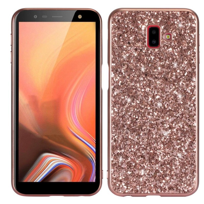 Coque Samsung Galaxy J6 Plus Je Suis Paillettes