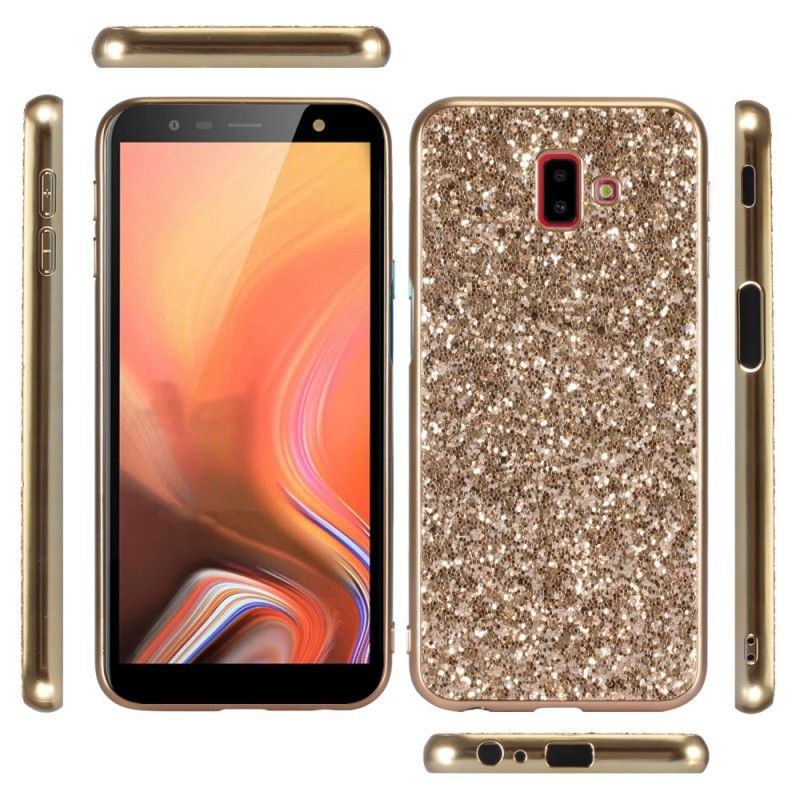 Coque Samsung Galaxy J6 Plus Je Suis Paillettes