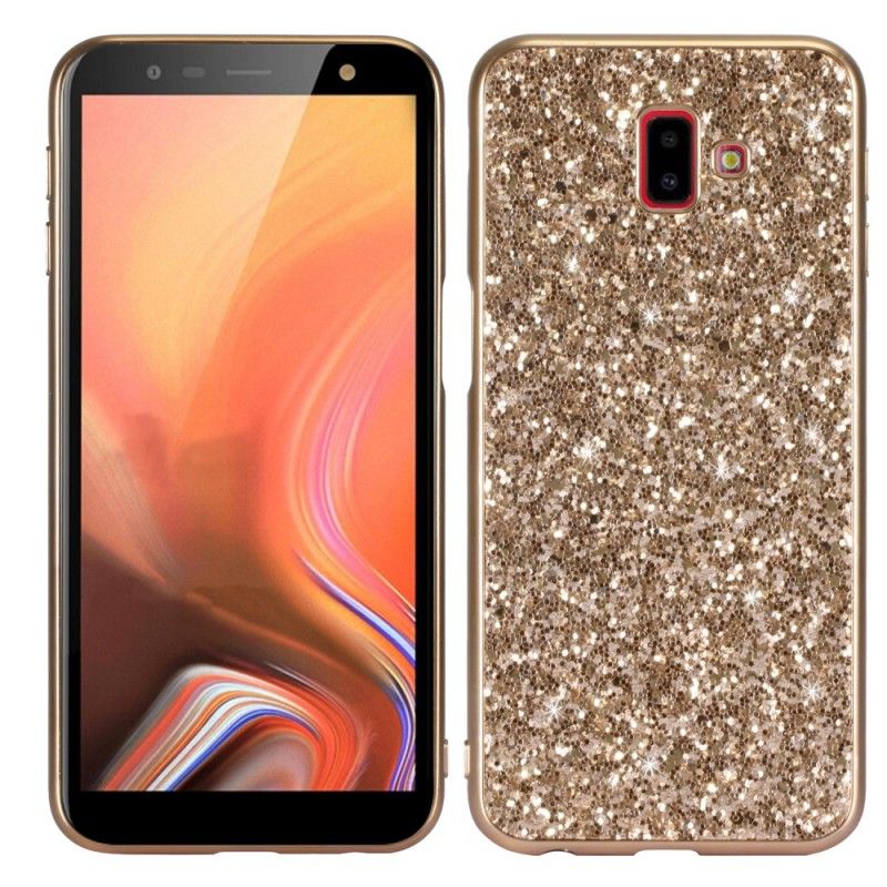 Coque Samsung Galaxy J6 Plus Je Suis Paillettes