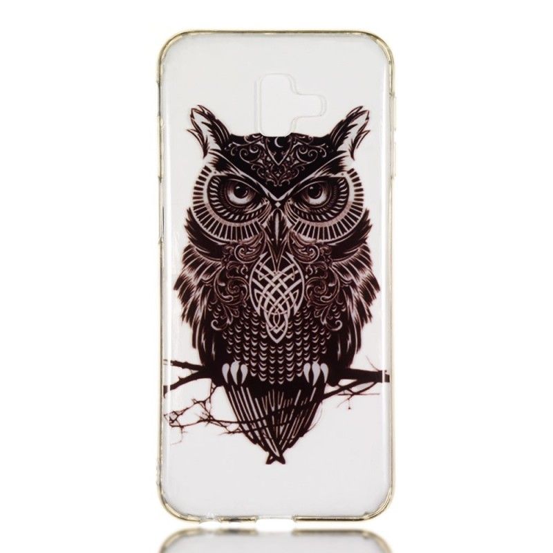 Coque Samsung Galaxy J6 Plus Vieux Hibou