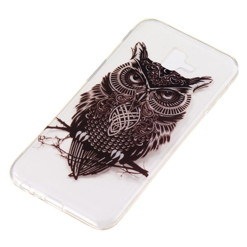 Coque Samsung Galaxy J6 Plus Vieux Hibou