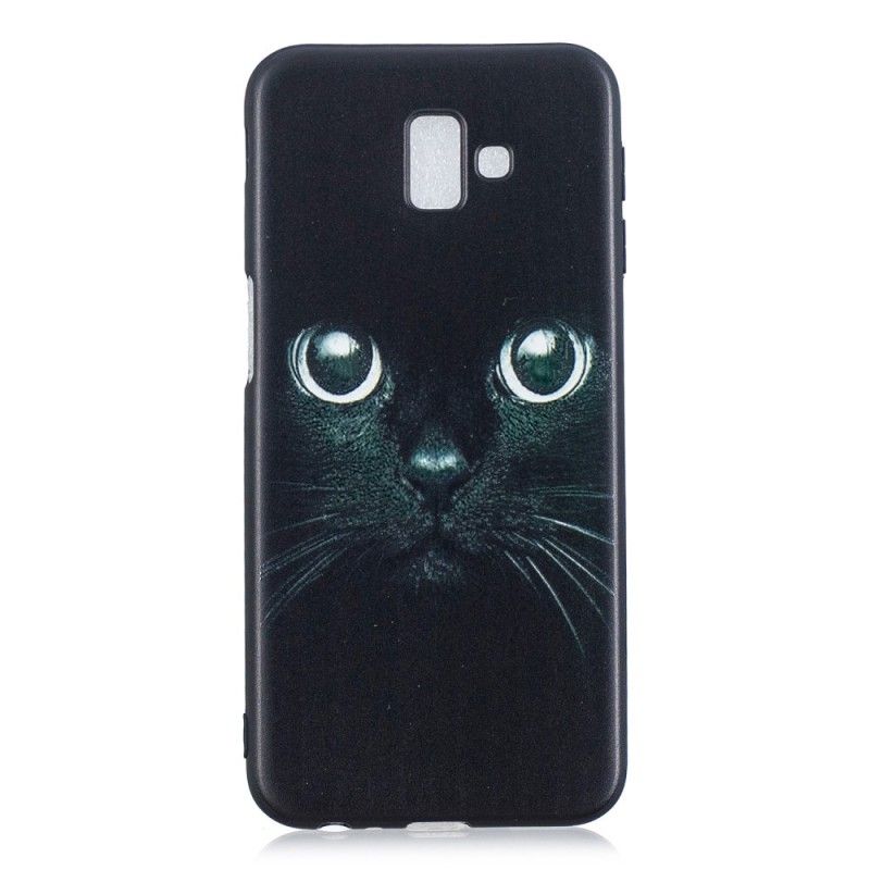 Coque Samsung Galaxy J6 Plus Yeux De Chat