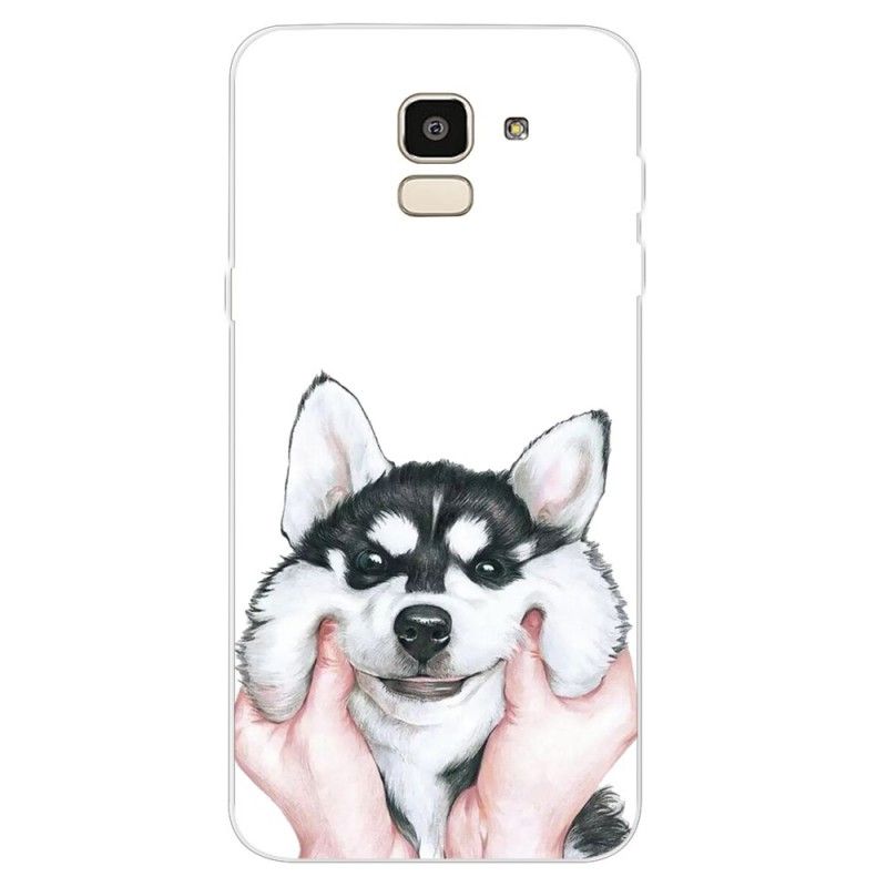 Coque Samsung Galaxy J6 Tête De Loup