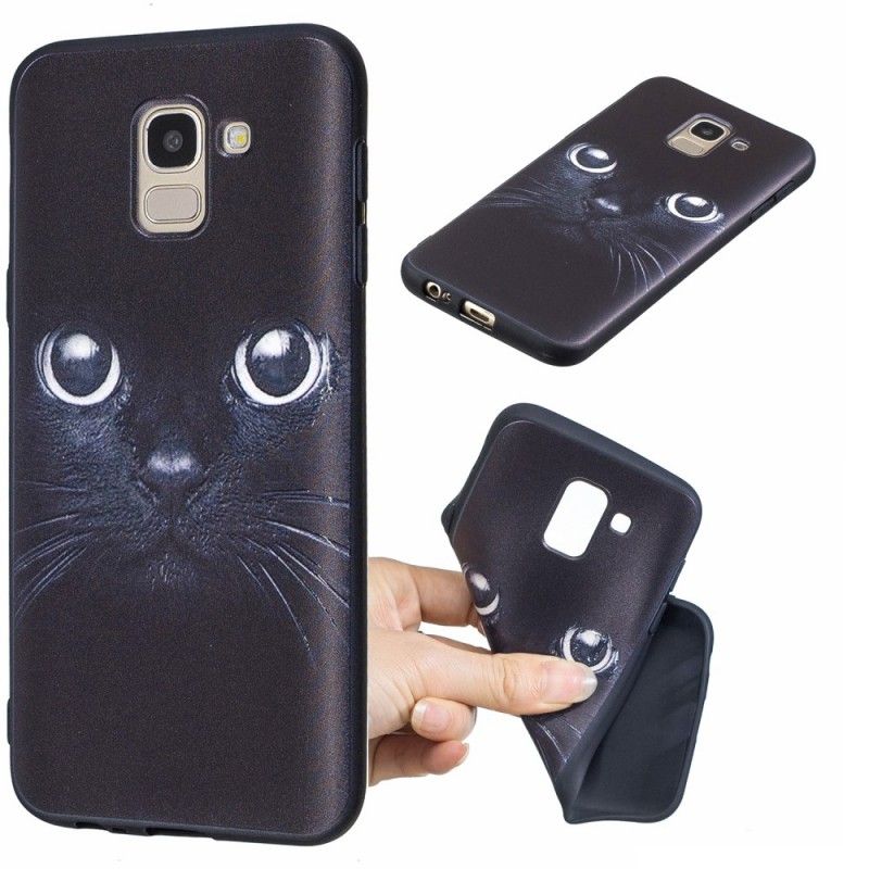 Coque Samsung Galaxy J6 Yeux De Chat