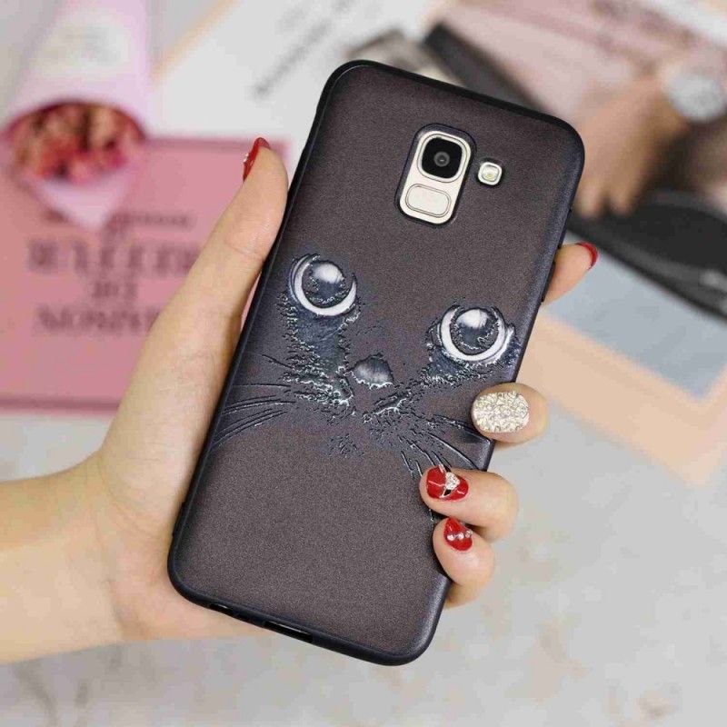 Coque Samsung Galaxy J6 Yeux De Chat