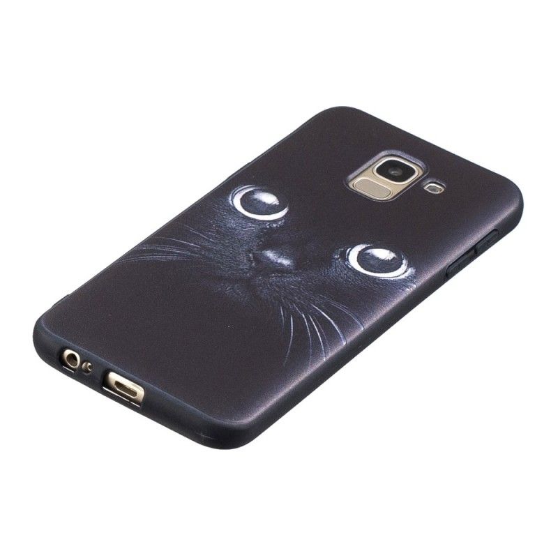 Coque Samsung Galaxy J6 Yeux De Chat