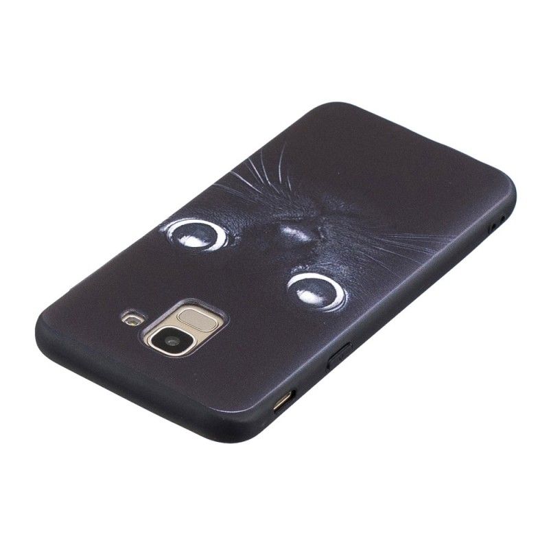 Coque Samsung Galaxy J6 Yeux De Chat