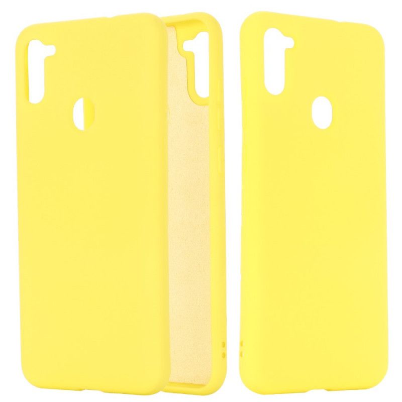 Coque Samsung Galaxy M11 Conception Silicone Liquide