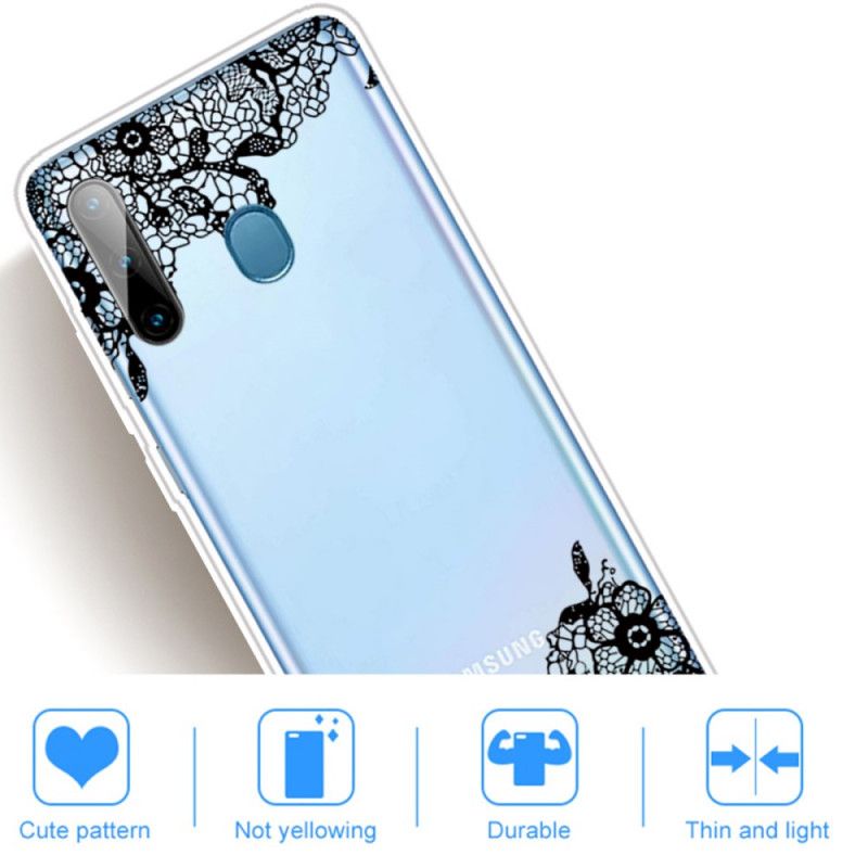 Coque Samsung Galaxy M11 Dentelle Fine