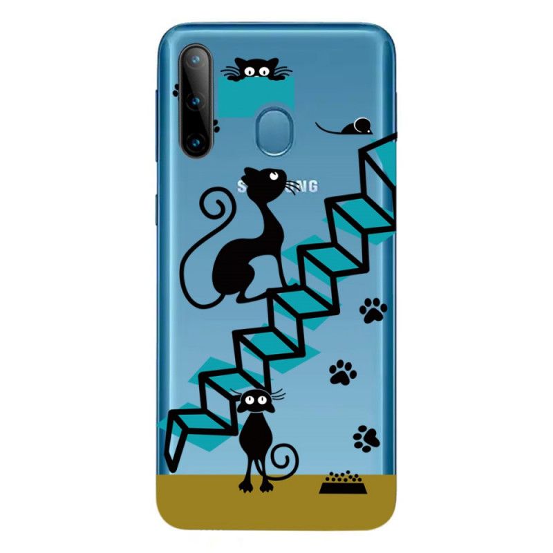 Coque Samsung Galaxy M11 Drôles De Chats