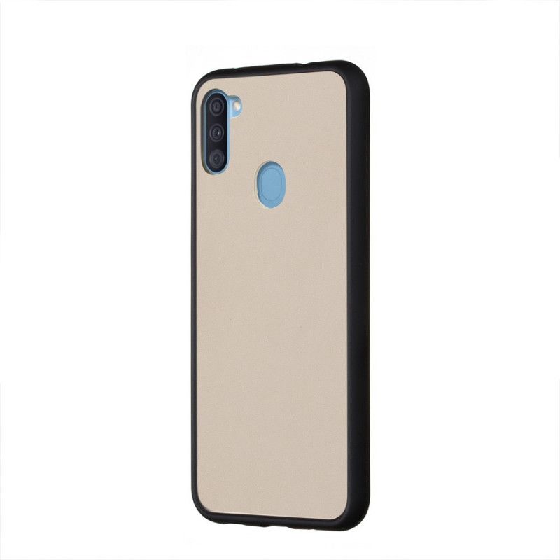 Coque Samsung Galaxy M11 Hybride Rebords Colorés