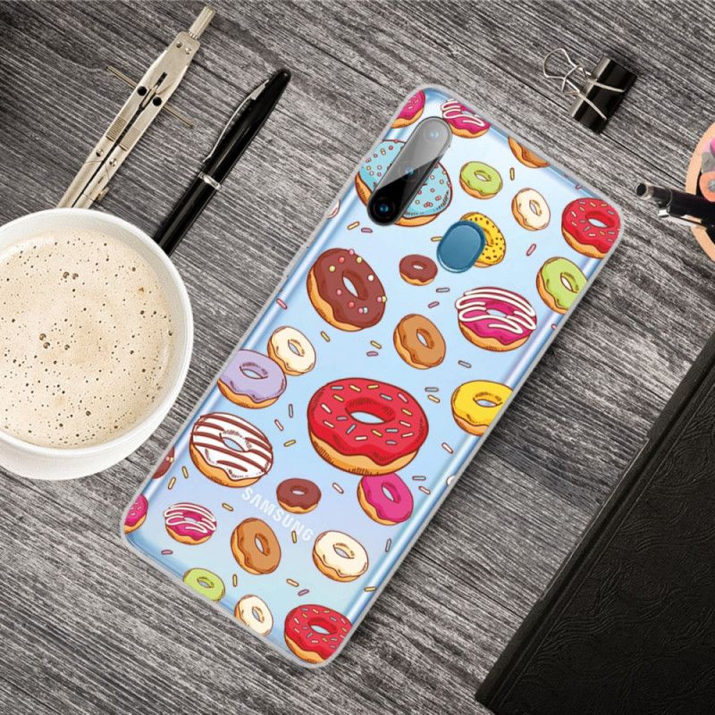 Coque Samsung Galaxy M11 Love Donuts