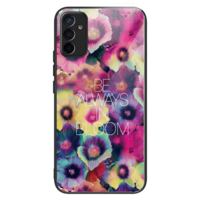 Coque Samsung Galaxy M13 Verre trempé Be Always in Bloom