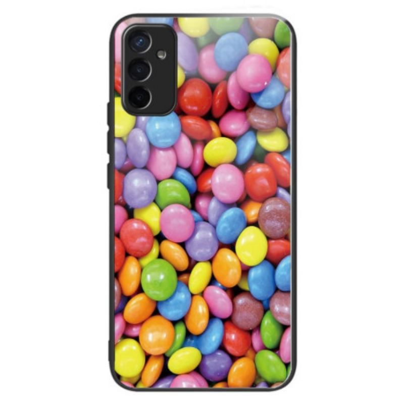 Coque Samsung Galaxy M13 Verre Trempé Bonbons