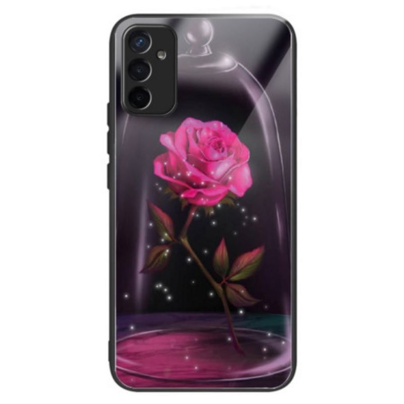 Coque Samsung Galaxy M13 Verre Trempé Rose Éclatante