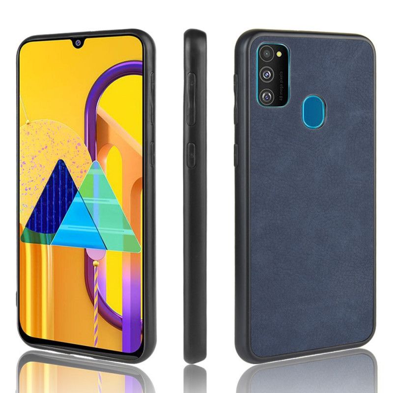 Coque Samsung Galaxy M21 Effet Cuir Premium