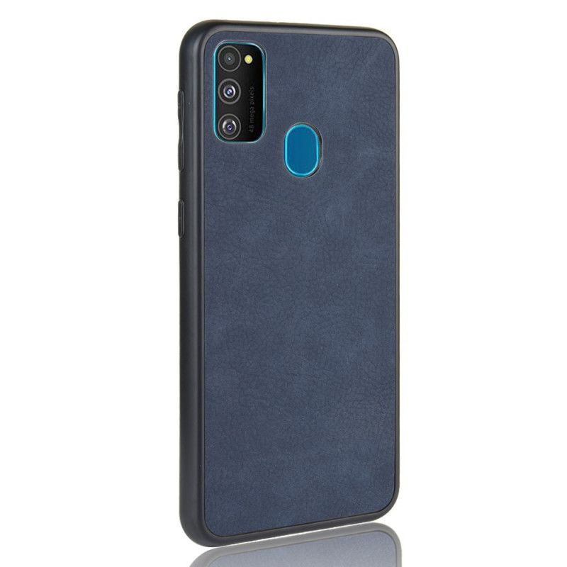 Coque Samsung Galaxy M21 Effet Cuir Premium