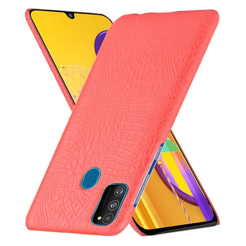 Coque Samsung Galaxy M21 Effet Peau De Crocodile