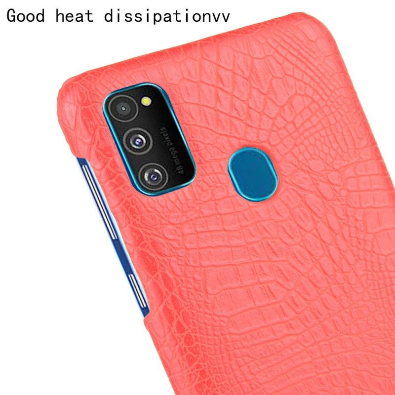 Coque Samsung Galaxy M21 Effet Peau De Crocodile