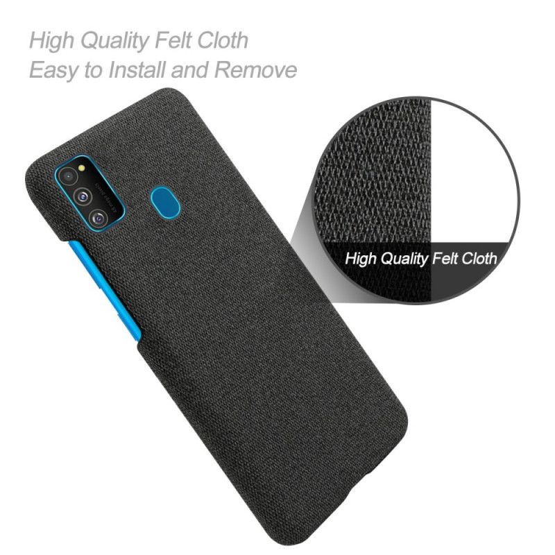 Coque Samsung Galaxy M21 Texture Tissu Ksq