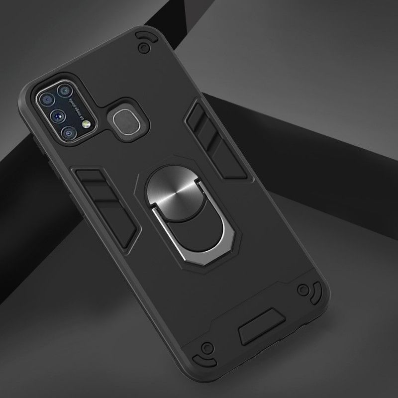 Coque Samsung Galaxy M31 Détachable Anneau-support