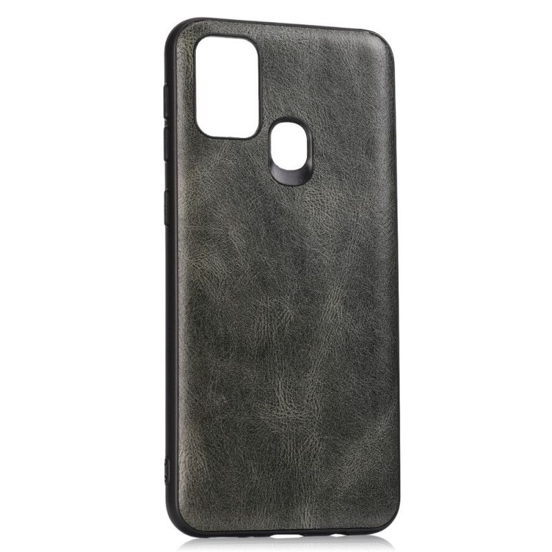 Coque Samsung Galaxy M31 Effet Cuir Premium