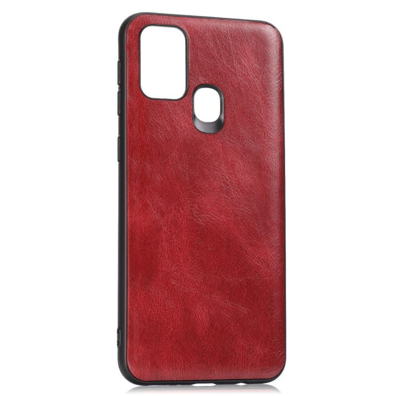 Coque Samsung Galaxy M31 Effet Cuir Premium