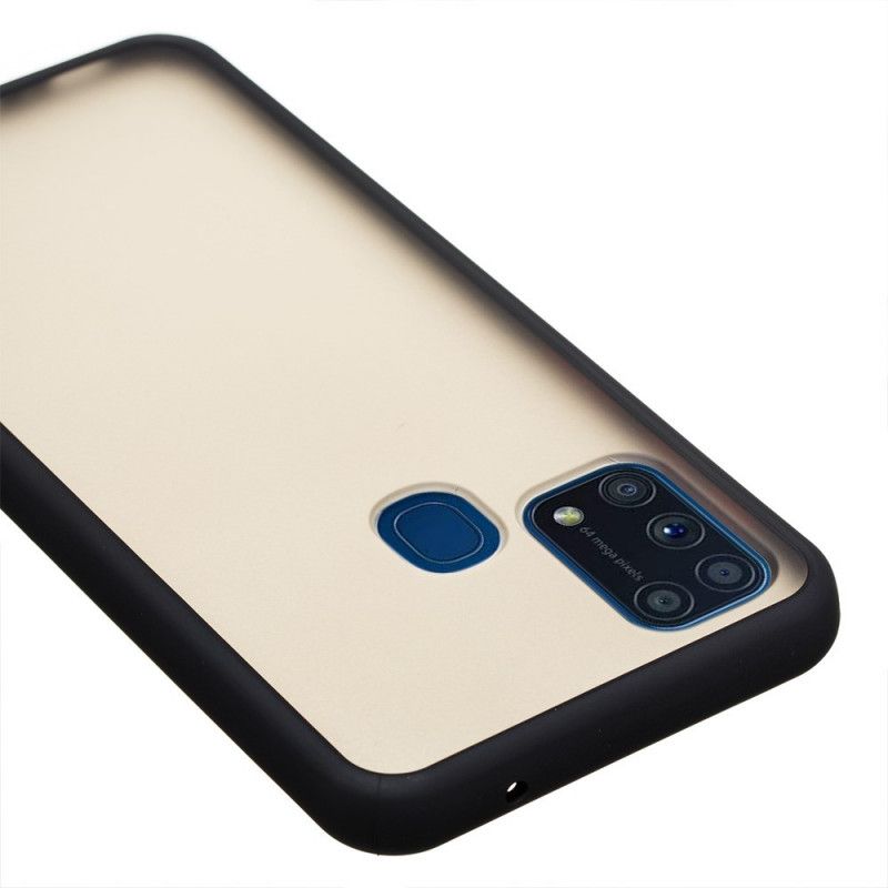 Coque Samsung Galaxy M31 Hybride Rebords Colorés