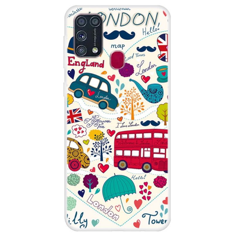 Coque Samsung Galaxy M31 London Life