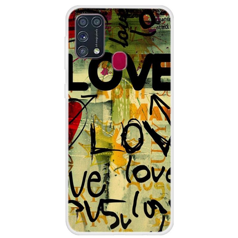 Coque Samsung Galaxy M31 Love And Love