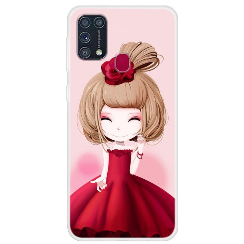 Coque Samsung Galaxy M31 Manga Lady