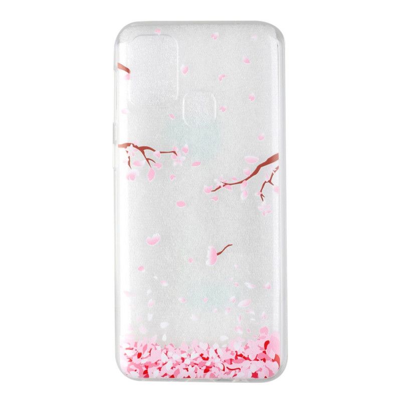 Coque Samsung Galaxy M31 Pétales En Folie