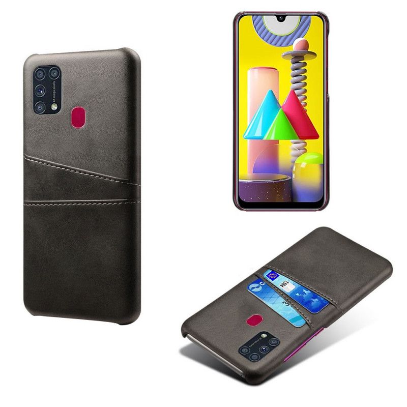 Coque Samsung Galaxy M31 Porte Cartes