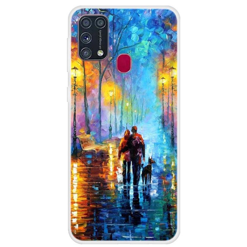 Coque Samsung Galaxy M31 Promenade En Famille