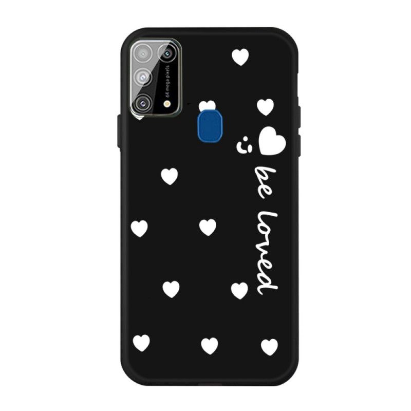 Coque Samsung Galaxy M31 Silicone Coeur Be Loved