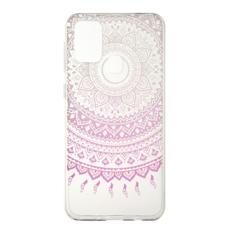 Coque Samsung Galaxy M31 Transparente Mandala Coloré