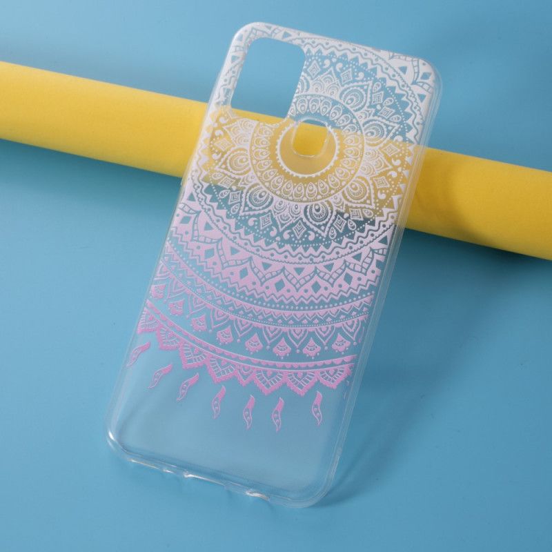 Coque Samsung Galaxy M31 Transparente Mandala Coloré