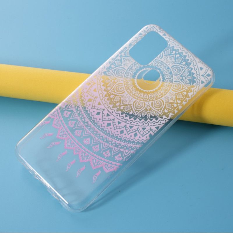 Coque Samsung Galaxy M31 Transparente Mandala Coloré