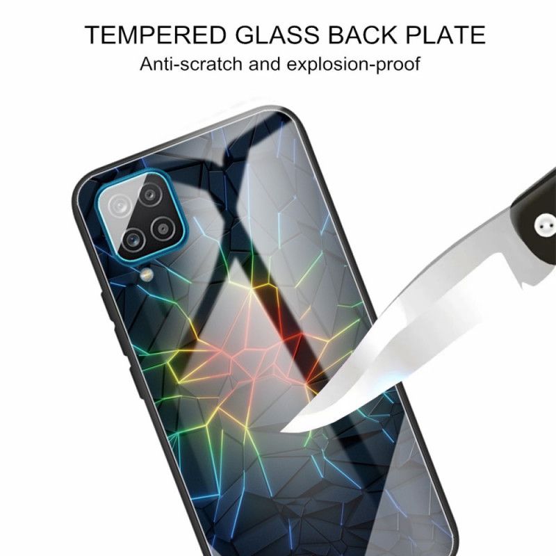 Coque Samsung Galaxy M32 Verre Trempé Geometry