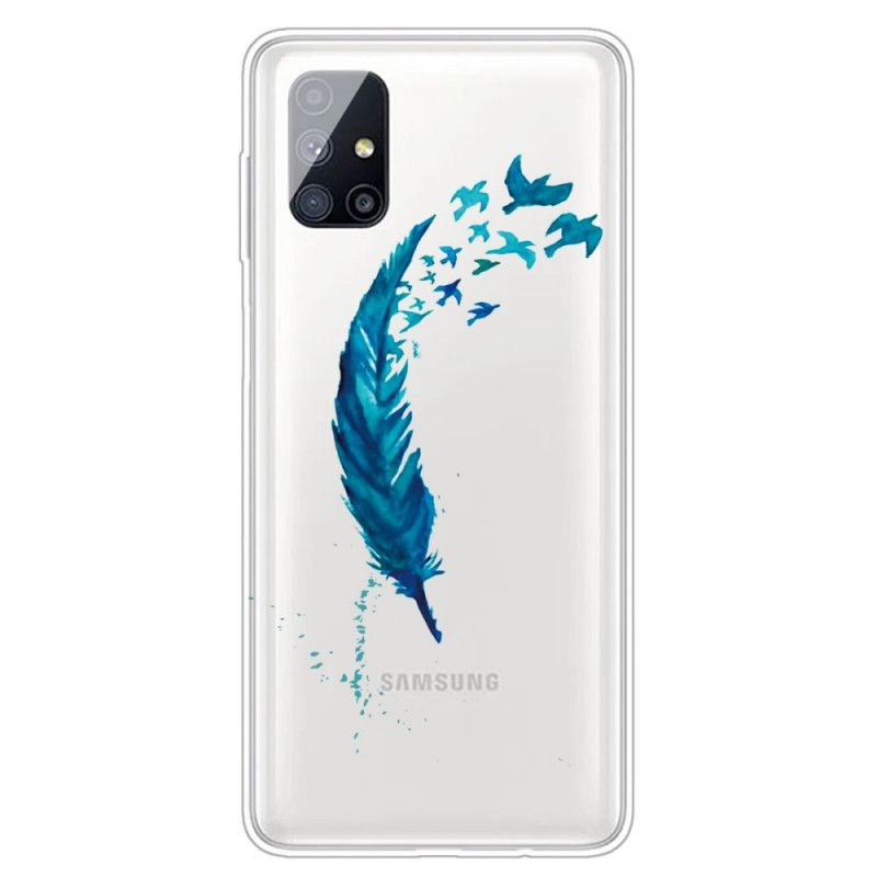 Coque Samsung Galaxy M51 Belle Plume