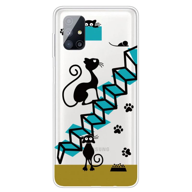 Coque Samsung Galaxy M51 Drôles De Chats