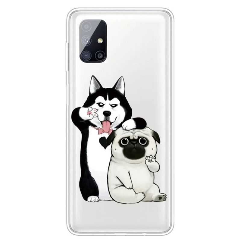 Coque Samsung Galaxy M51 Drôles De Chiens