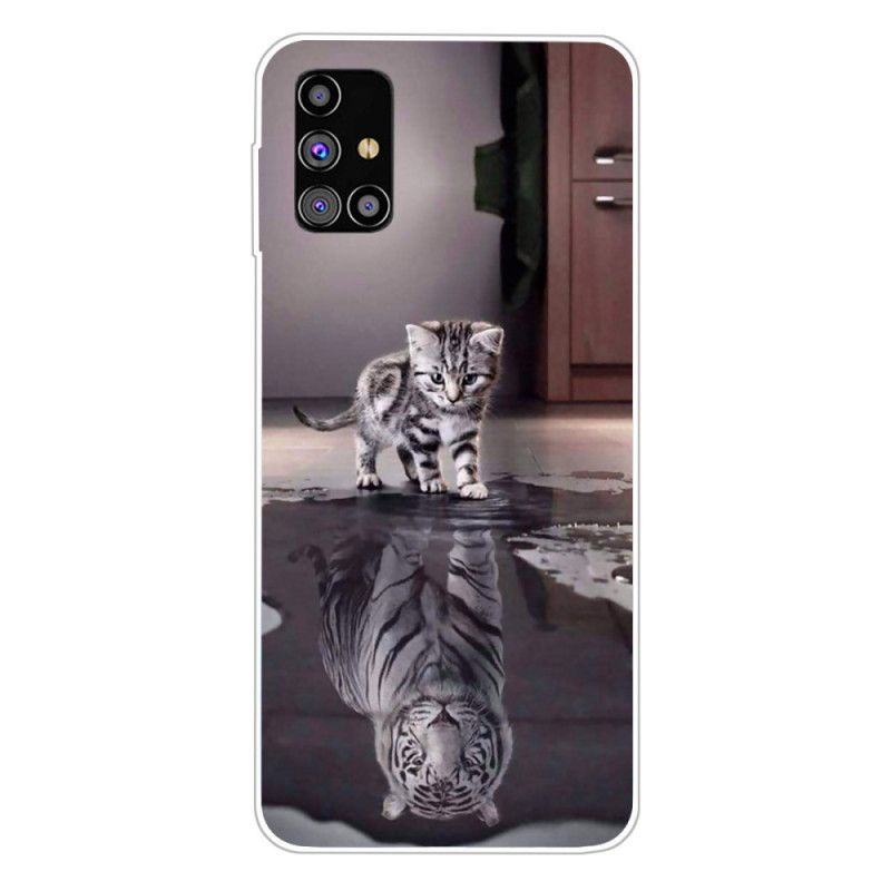 Coque Samsung Galaxy M51 Ernest Le Tigre