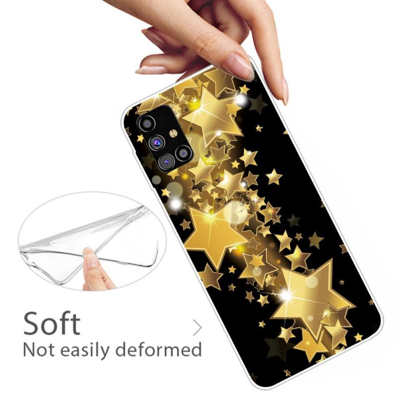 Coque Samsung Galaxy M51 Étoiles