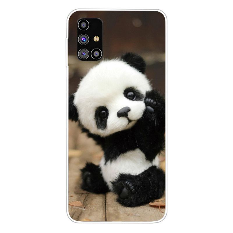Coque Samsung Galaxy M51 Flexible Panda