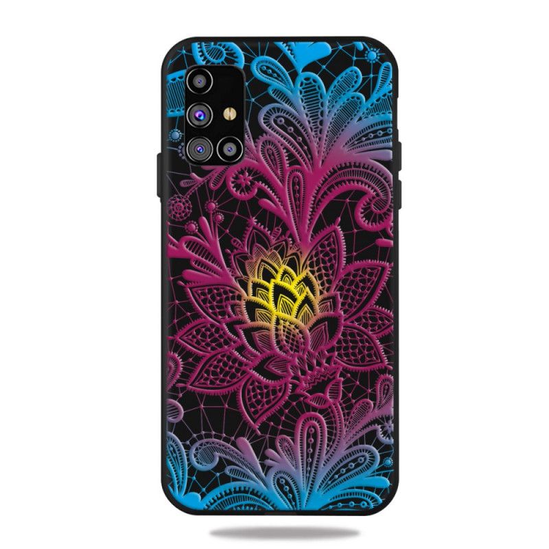 Coque Samsung Galaxy M51 Florale Intense