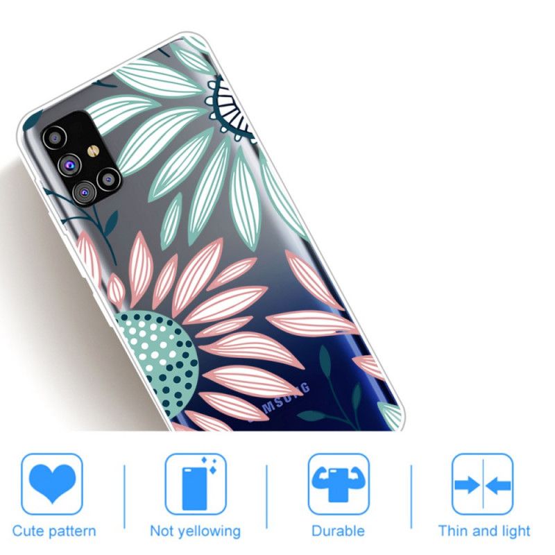 Coque Samsung Galaxy M51 Florale Premium