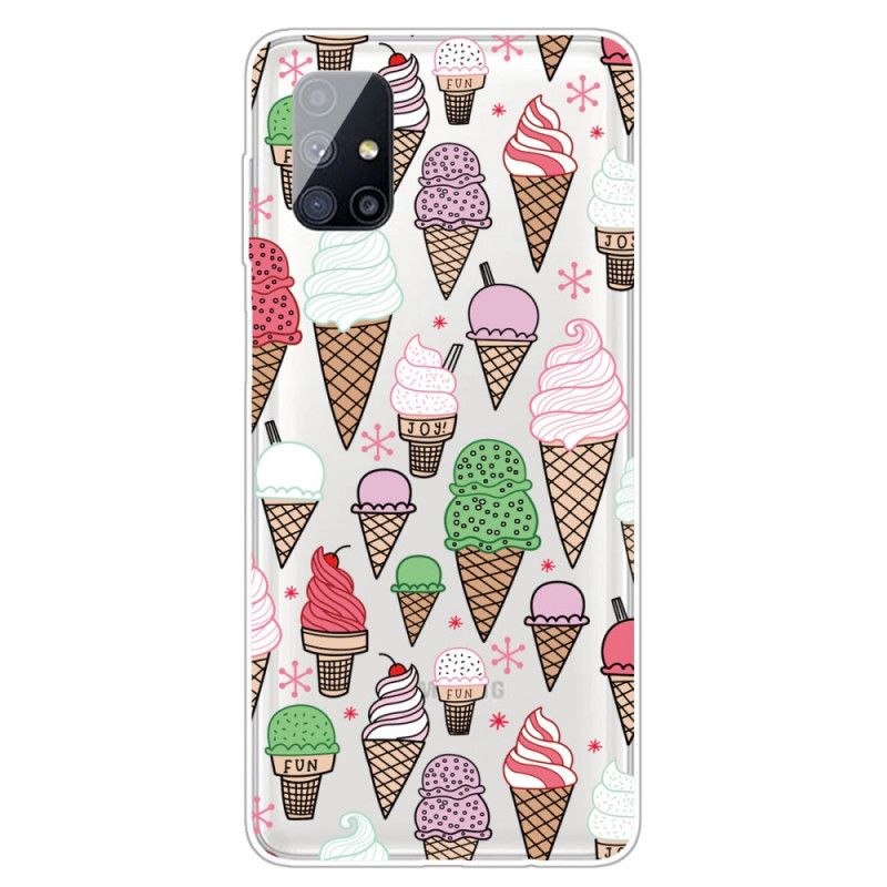 Coque Samsung Galaxy M51 Glaces À La Crème