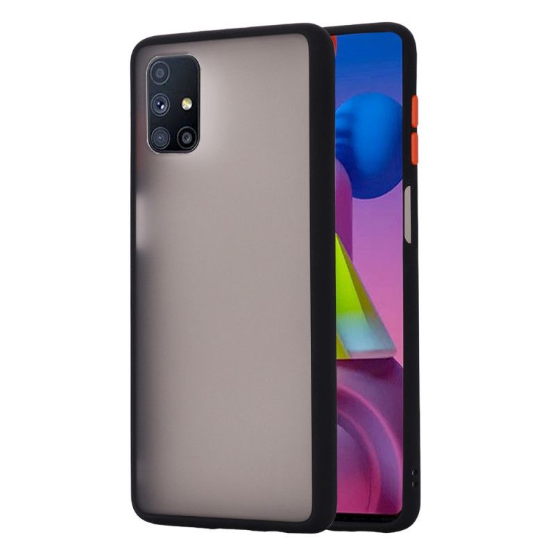 Coque Samsung Galaxy M51 Hybride Rebords Colorés